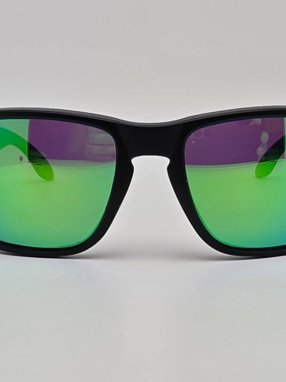Blenders Canyon Celtic Light Matte Black Frame Polarized Green Mirror Sunglasses - Picture 3 of 13
